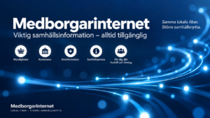 Medborgarinternet lanseras 21 september – viktig samhällsinformation även utan internetabonnemang